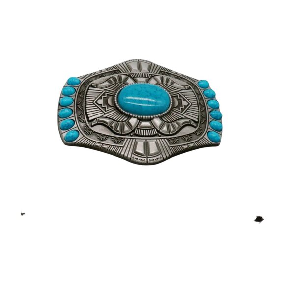 Unbranded | Accessories | Men Women Silver Metal Belt Buckle ...